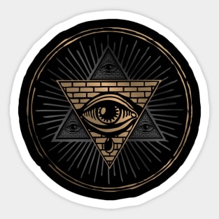 Eye of the New World Normal Sticker